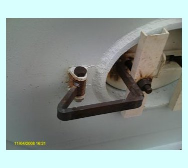westborough water tank elliptical man way hinge replacements
